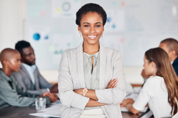 Empowered Black Woman in Business